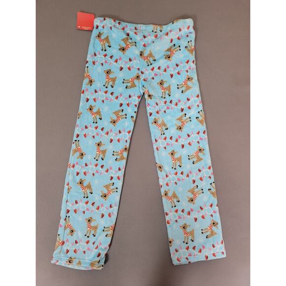 Rudolph Womens Pajama Pants Rudolph Plush Fleece PJ Pants Size Large - Picture 7 of 10